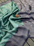 Royal Kanjivaram Silk Banarasi  Saree Collection - GREEN