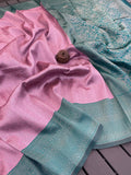 Royal Kanjivaram Silk Banarasi  Saree Collection - PINK