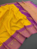 Heritage Weave Beauty Saree -YELLOW