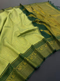 Heritage Weave Beauty Saree -LIGHT GREEN