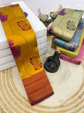 Royal Mayuri Silk Saree - YELLOW