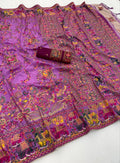 Royal Pashmina Soft Silk Elegance Saree - ORCHID PURPLE
